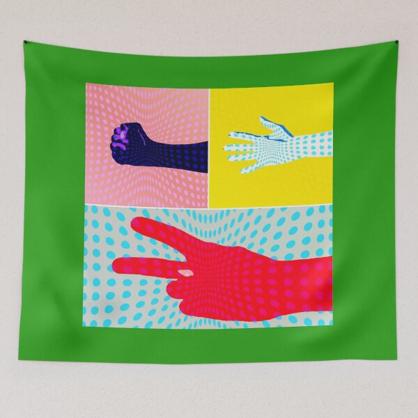 Item preview, Rock Paper Scissors designed and sold by Ellie&CharChar&Evy.