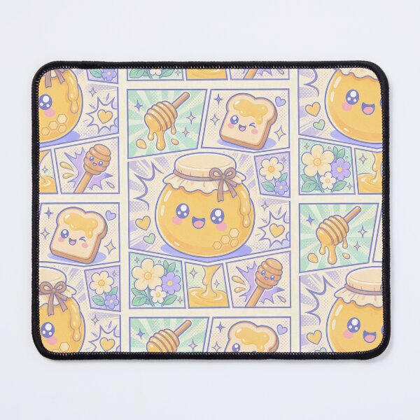 Item preview, Kawaii Honey Jar Pop Panels Cute Cottagecore Sweet Design designed and sold by Gift Phrase Studio.