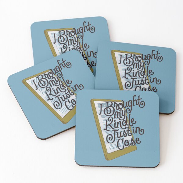 Item preview, Brought My Kindle Just In Case designed and sold by polliadesign.