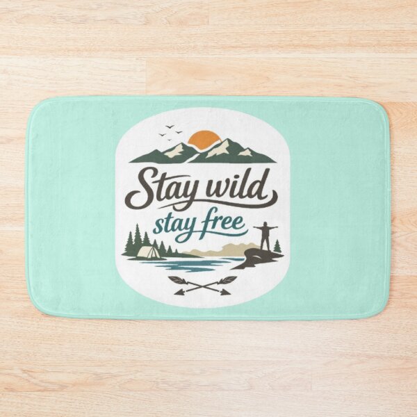 Item preview, Stay wild, Stay free designed and sold by JaroDesign2023.