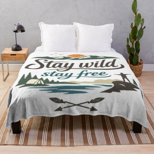 Item preview, Stay wild, Stay free designed and sold by JaroDesign2023.