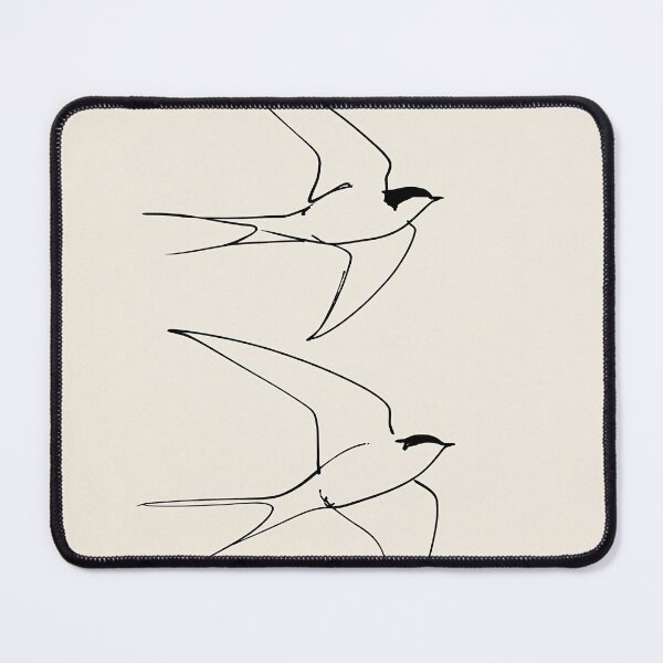 Item preview, Minimalist Swallows in Flight designed and sold by lautir.