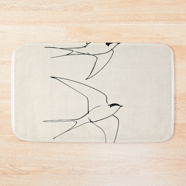 Item preview, Minimalist Swallows in Flight designed and sold by lautir.