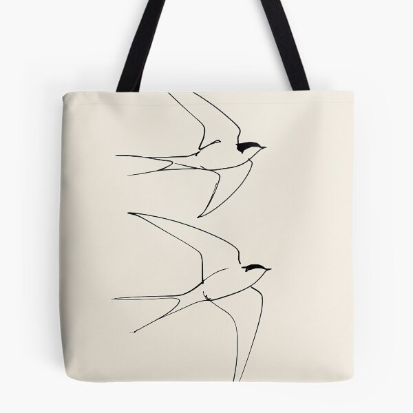 Item preview, Minimalist Swallows in Flight designed and sold by lautir.