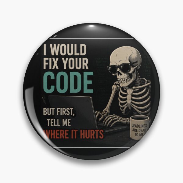 Item preview, Fix Your Code designed and sold by Turtle-Shell.