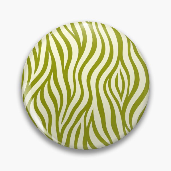 Item preview, Seamless Zebra Print Pattern Deep Lime Modern Aesthetic designed and sold by TheSlowShore.
