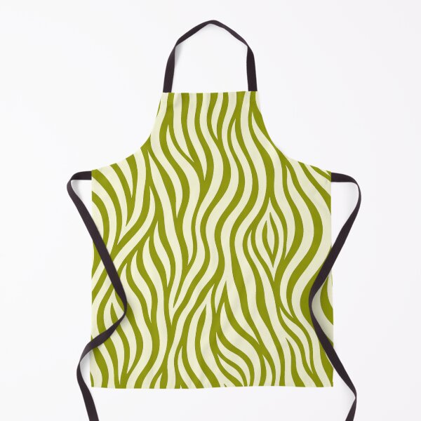 Item preview, Seamless Zebra Print Pattern Deep Lime Modern Aesthetic designed and sold by TheSlowShore.