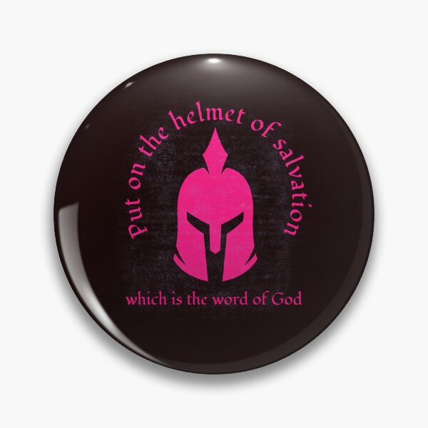 Item preview, Put on the helmet of salvation  designed and sold by Kingdompurpose.
