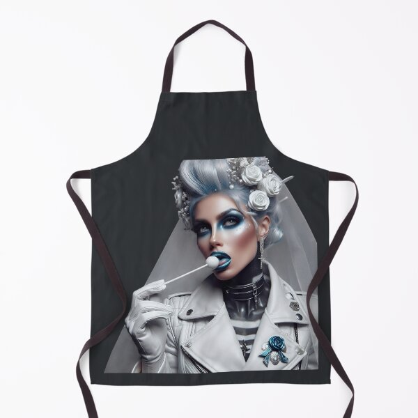 Item preview, Edgy Bride Licking Round Lollipop designed and sold by Voodoo Store Paranormal Collections.