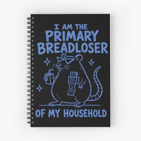 Item preview, I Am The Primary Breadloser of My Household Funny Rat Meme designed and sold by clothesy7.