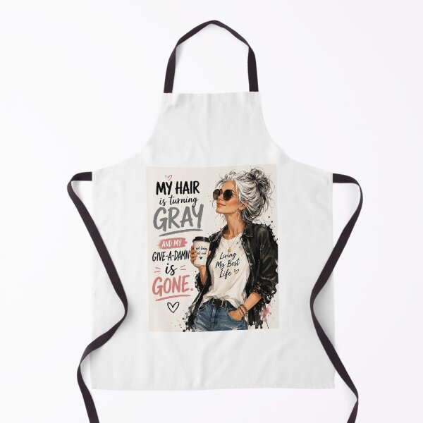 Item preview, My Hair is Turning Gray Merch designed and sold by Pattie Marie.