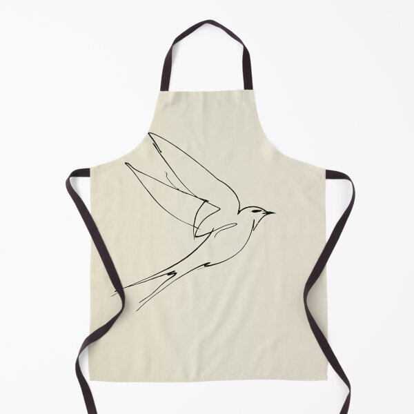 Item preview, Minimalist swallow Sketch designed and sold by lautir.