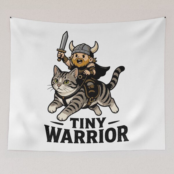 Item preview, TINY WARRIOR LOGO designed and sold by TOYFACE.