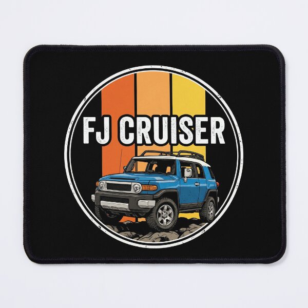 Item preview, FJ Cruiser Retro Style Off-Road Terrain Sunset Blue  designed and sold by Off-Road-Zone.