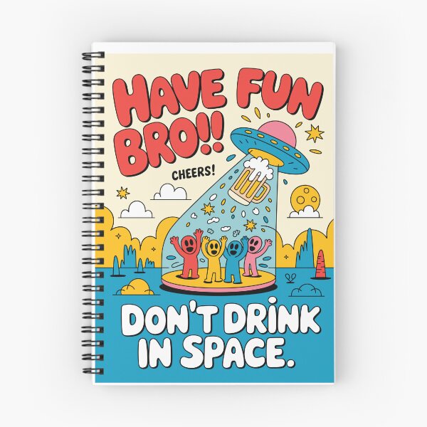 Item preview, Don't Drink in Space designed and sold by JRobertStudio.