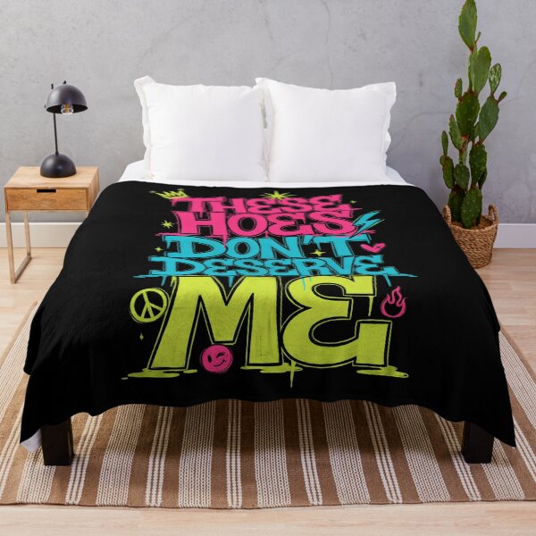 Item preview, These Hoes Don't Deserve Me Funny Sassy Quote for Strong Self Worth designed and sold by Redgiant87x.
