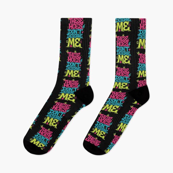 Item preview, These Hoes Don't Deserve Me Funny Sassy Quote for Strong Self Worth designed and sold by Redgiant87x.