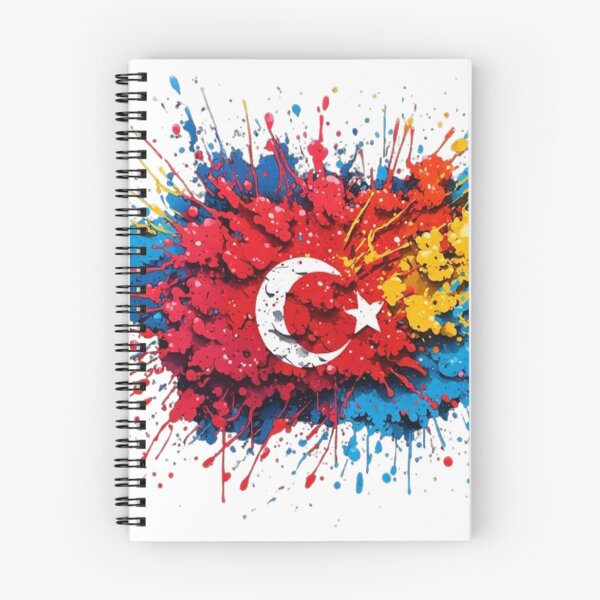 Item preview, Abstract Graffiti Explosion of Turkey Flag Colors designed and sold by GraffiCity.