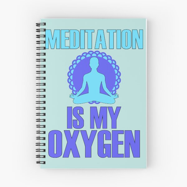 Item preview, Meditation Is My Oxygen - Mindfulness Quote designed and sold by Maljonic.