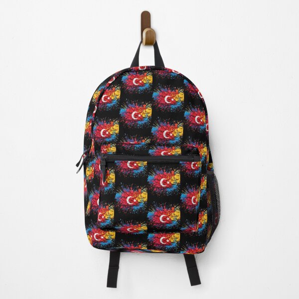 Item preview, Abstract Graffiti Explosion of Turkey Flag Colors designed and sold by ROVVI.
