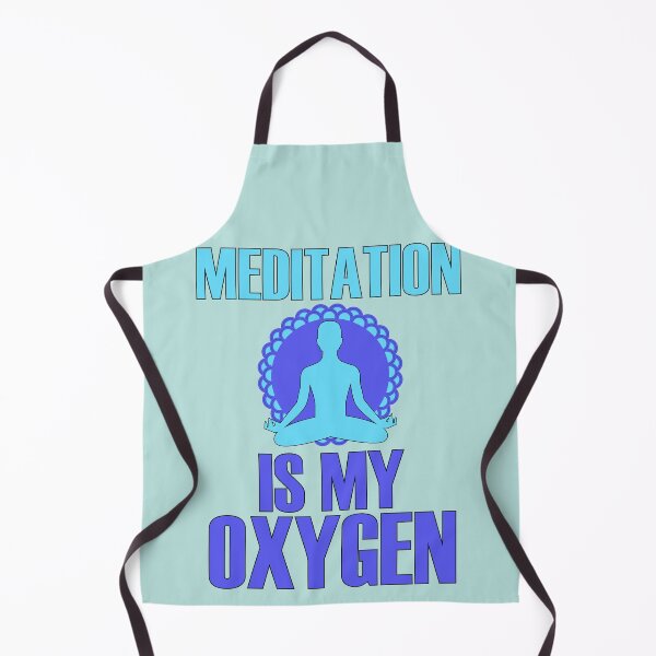 Item preview, Meditation Is My Oxygen - Mindfulness Quote designed and sold by Maljonic.