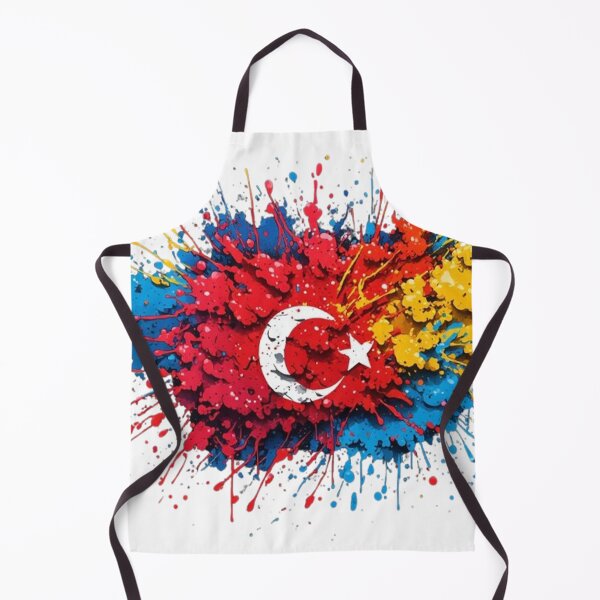 Item preview, Abstract Graffiti Explosion of Turkey Flag Colors designed and sold by GraffiCity.