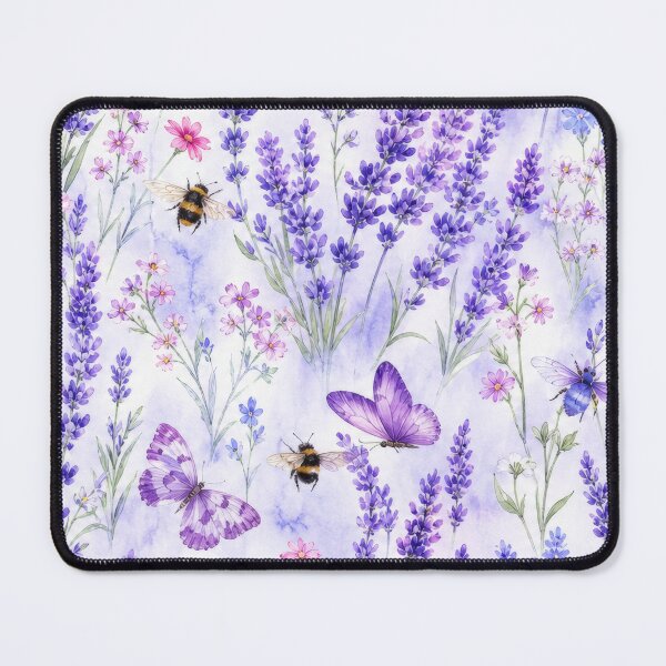 Item preview, Lavender Meadow Butterflies Pattern designed and sold by tamoora.
