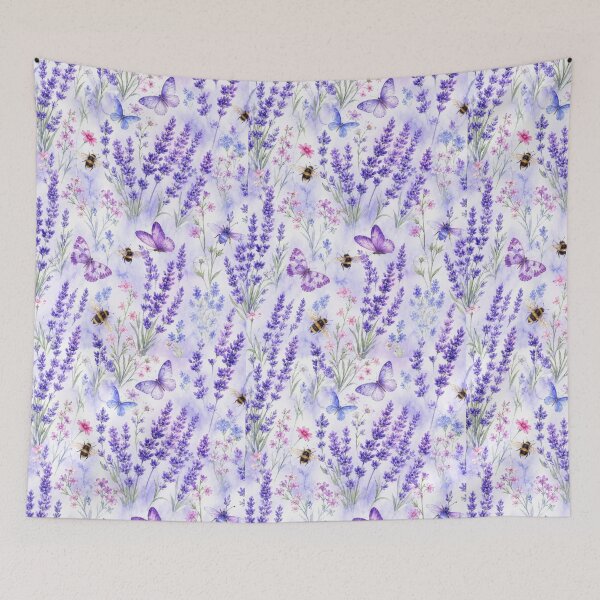 Item preview, Lavender Meadow Butterflies Pattern designed and sold by tamoora.
