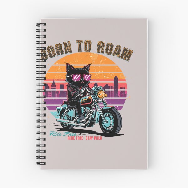 Item preview, Copy of Born To Roam Black Cat Rider designed and sold by aminomen.
