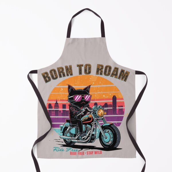 Item preview, Copy of Born To Roam Black Cat Rider designed and sold by aminomen.