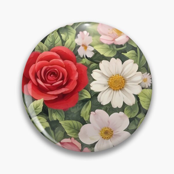 Item preview, Aesthetic Spring Floral Bouquet Heart Shaped Rose Arrangement⁠ designed and sold by Teenidesign .