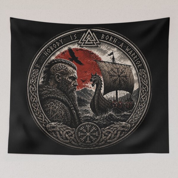 Item preview, Nobody Is Born A Warrior designed and sold by Thor-stone.