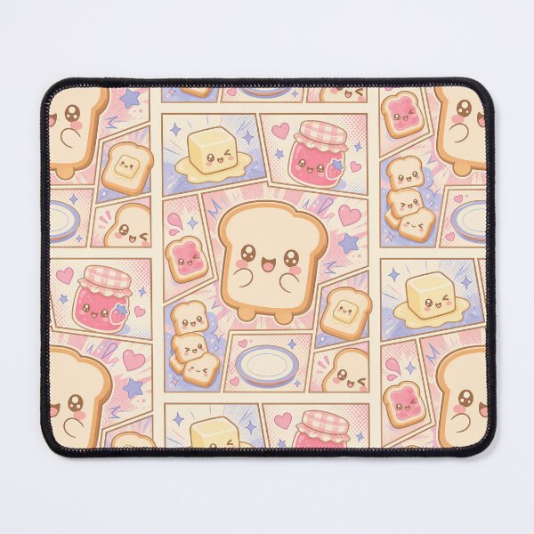 Item preview, Kawaii Toast Pop Panels Cute Breakfast Food Design designed and sold by Gift Phrase Studio.