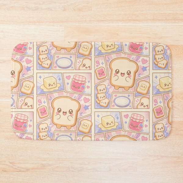 Item preview, Kawaii Toast Pop Panels Cute Breakfast Food Design designed and sold by Gift Phrase Studio.