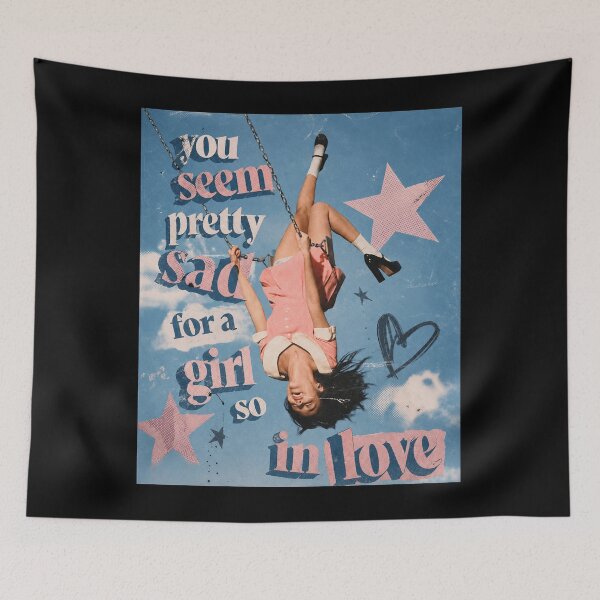 Item preview, You Seem Pretty Sad For A Girl So In Love designed and sold by BlockyBeasts.