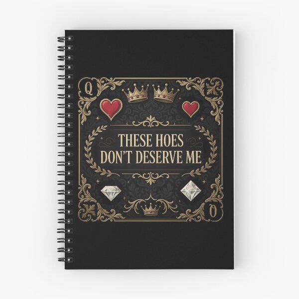 Item preview, These Hoes Don't Deserve Me Witty Sarcastic Quote for Self Worth and Confidence designed and sold by Redgiant87x.