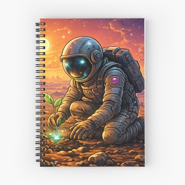 Item preview, Astronaut Planting Hope on Alien World designed and sold by Houldi.
