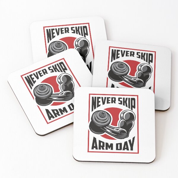Item preview, Never Skip Arm Day - Gym Motivation designed and sold by Vector-Artist.