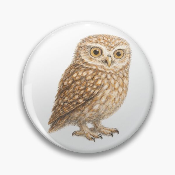 Item preview, Little owl – animal illustration designed and sold by JOANNASKAH.