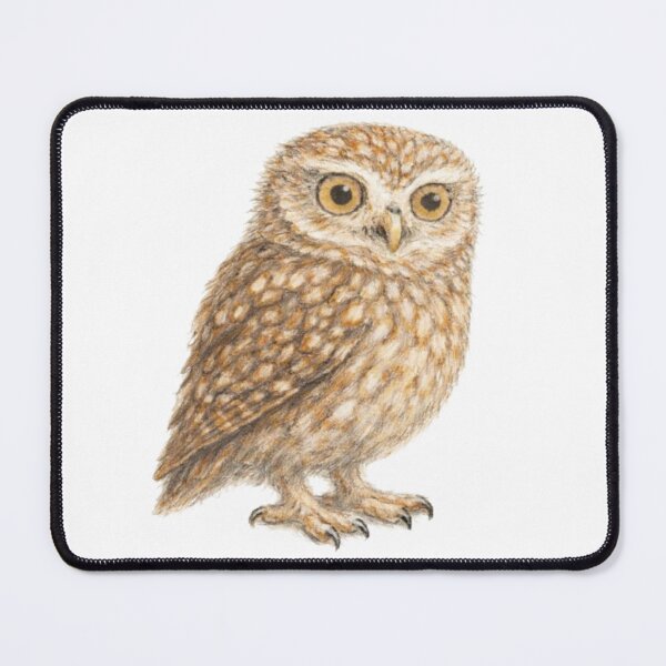 Item preview, Little owl – animal illustration designed and sold by JOANNASKAH.