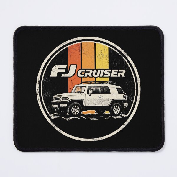 Item preview, FJ Cruiser Retro Style Off-Road Terrain Sunset B&W  designed and sold by Off-Road-Zone.