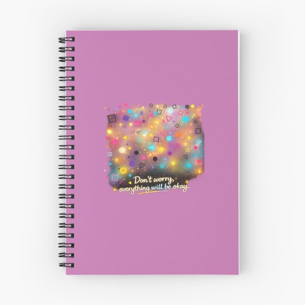 Item preview, Don't Worry Everything Will Be Okay Galaxy Art designed and sold by HOPPRINTS.