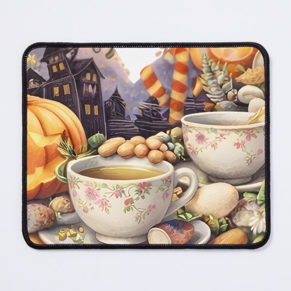 Item preview, Cozy Autumn Halloween Pumpkin and Cinnamon Heart Illustration designed and sold by Teenidesign .