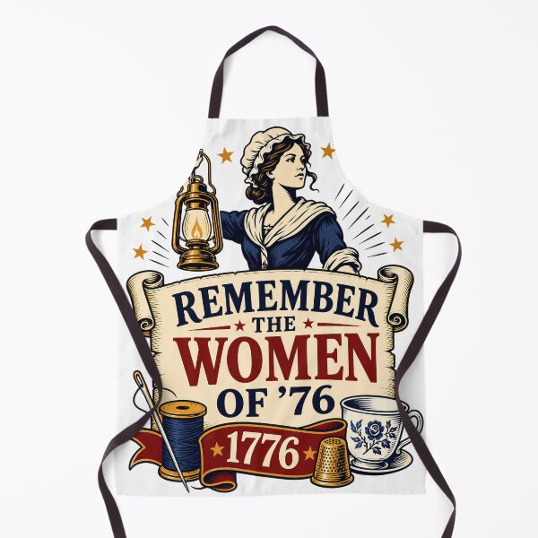 Item preview, Remember the Women of ’76 T-Shirt | American Revolution 1776 Patriotic History Shirt designed and sold by RebeccaPackard.