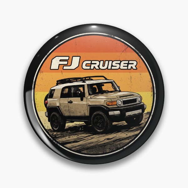 Item preview, FJ Cruiser Retro Style Off-Road Terrain Sunset Tan designed and sold by Off-Road-Zone.