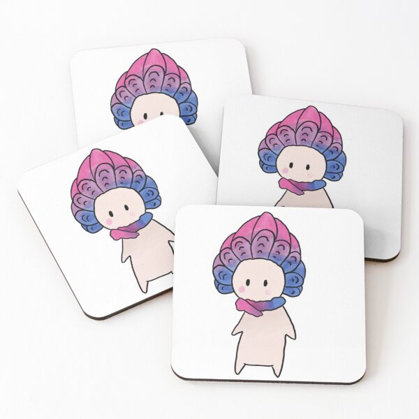 Item preview, Bisexual Mushroom Person designed and sold by Pouques of the Tides.
