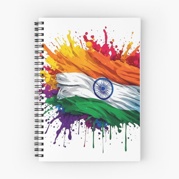 Item preview, Abstract Graffiti Explosion of India Flag Colors designed and sold by GraffiCity.