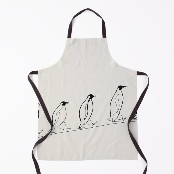 Item preview, Walking Penguins Line Art designed and sold by lautir.