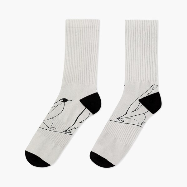 Item preview, Walking Penguins Line Art designed and sold by lautir.