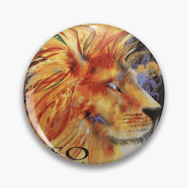 Item preview, Leo Horoscope Majestic Lion Canvas designed and sold by ChromoFauna.